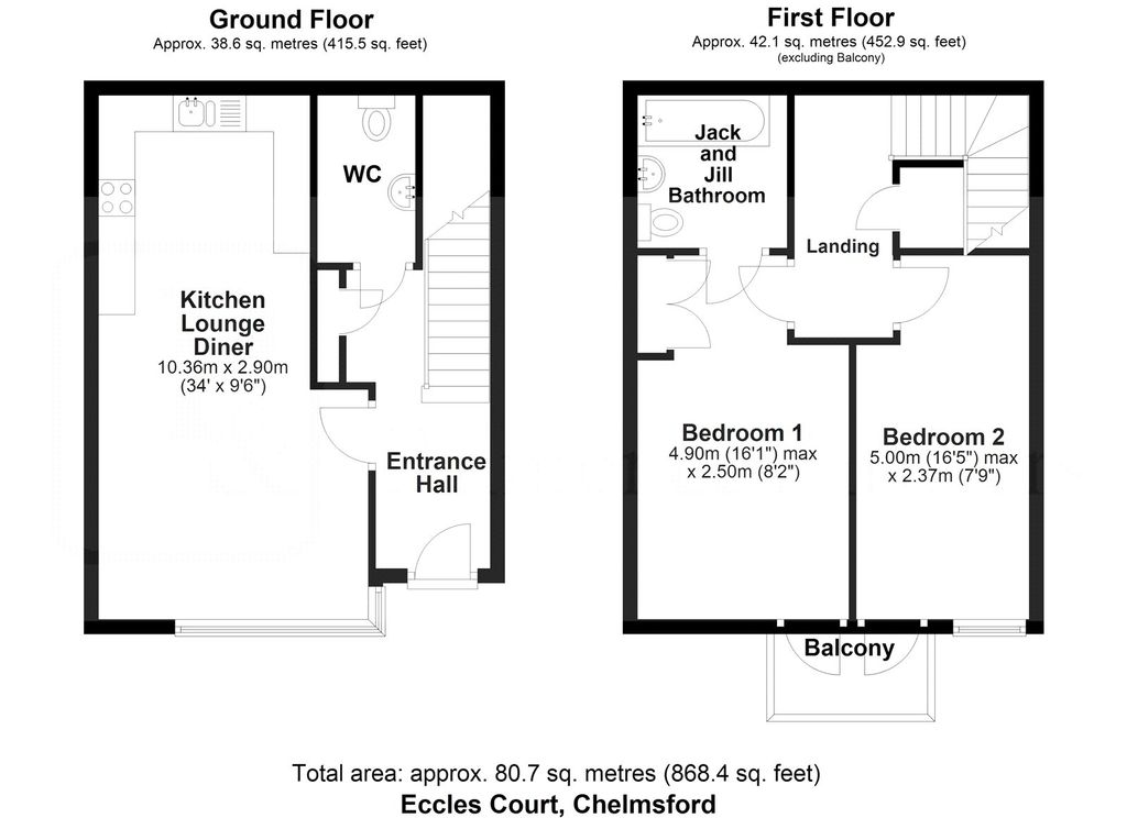 Additional image 31 of 2 bed maisonette for saleBurgess Springs, Chelmsford, Essex CM1