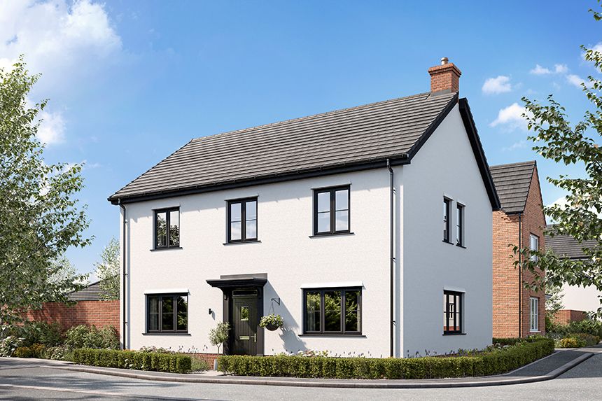 4 bed detached house for sale"The Chestnut/The Chestnut II" at Osier Way, Buckingham MK18