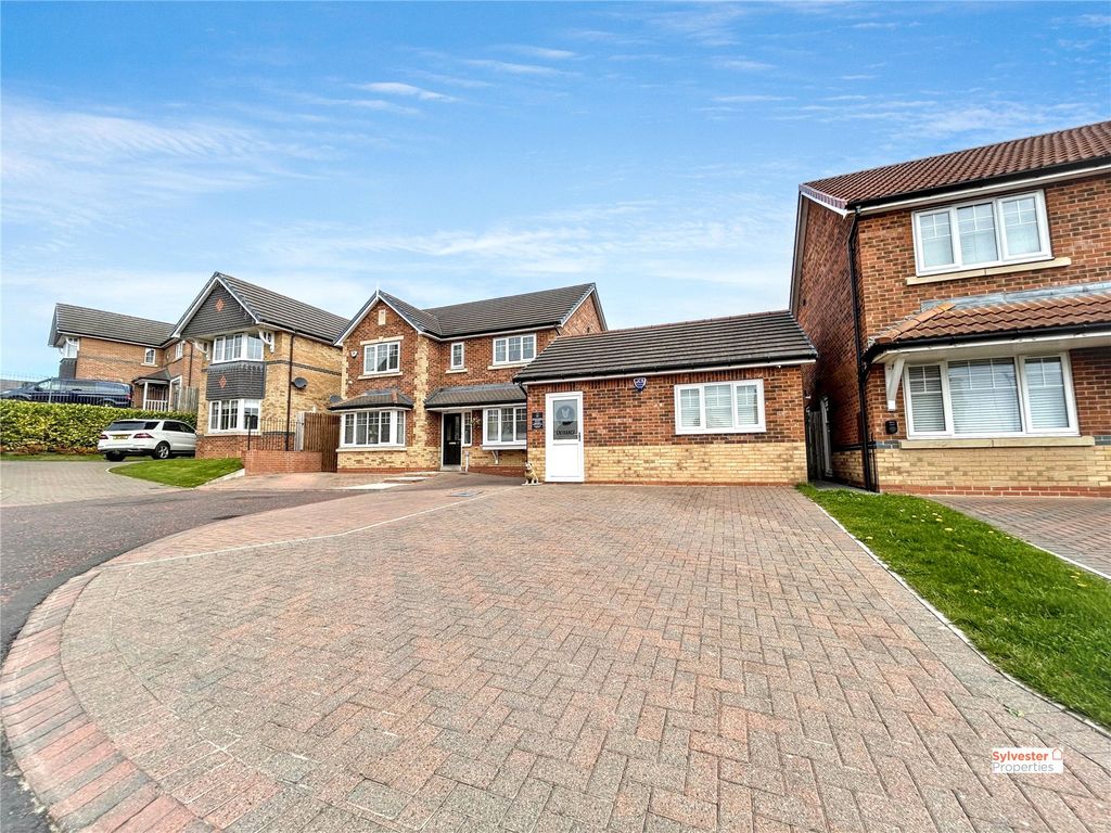 4 bed detached house for saleRedmire Drive, Delves Lane, Consett, County Durham DH8