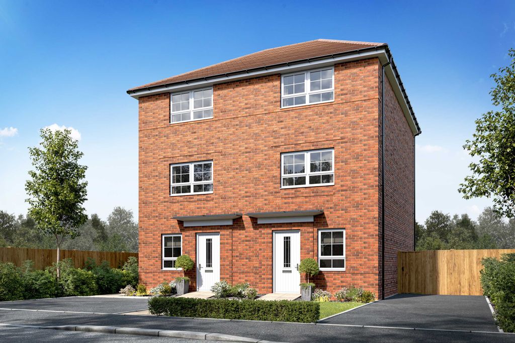 3 bed end terrace house for sale"Haversham" at Henry Bostock Road, Off Birmingham Road (A45), Allesley, Coventry CV5