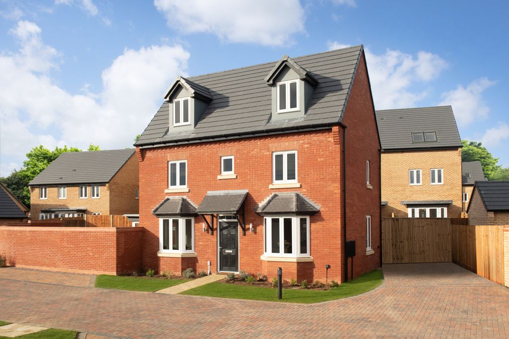 4 bed detached house for sale"Hertford" at Tansy Road, Priors Hall Park, Corby NN17