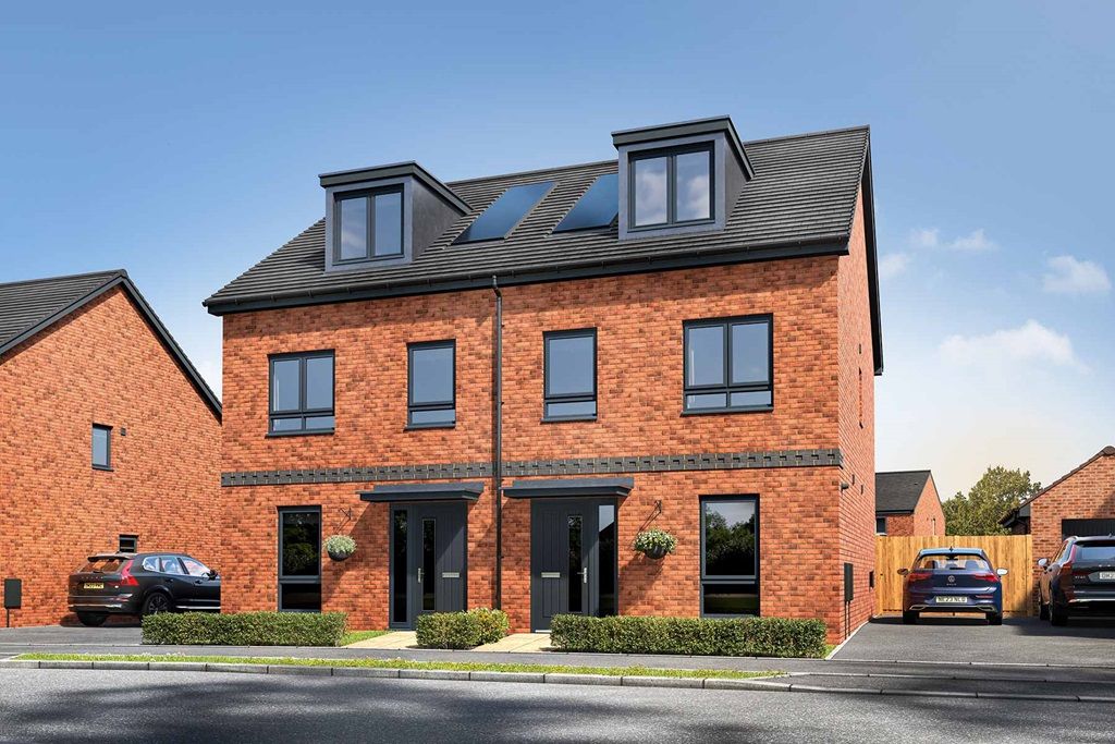 Additional image 2 of 3 bed semi-detached house for sale"The Owlton - Plot 222" at Waterside Gardens, Grange Road, Sutton Stop, Coventry CV6
