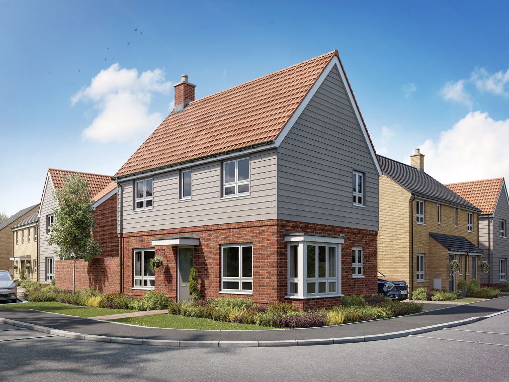 3 bed detached house for sale"The Charnwood B" at Centenary Way, Clacton-On-Sea CO15