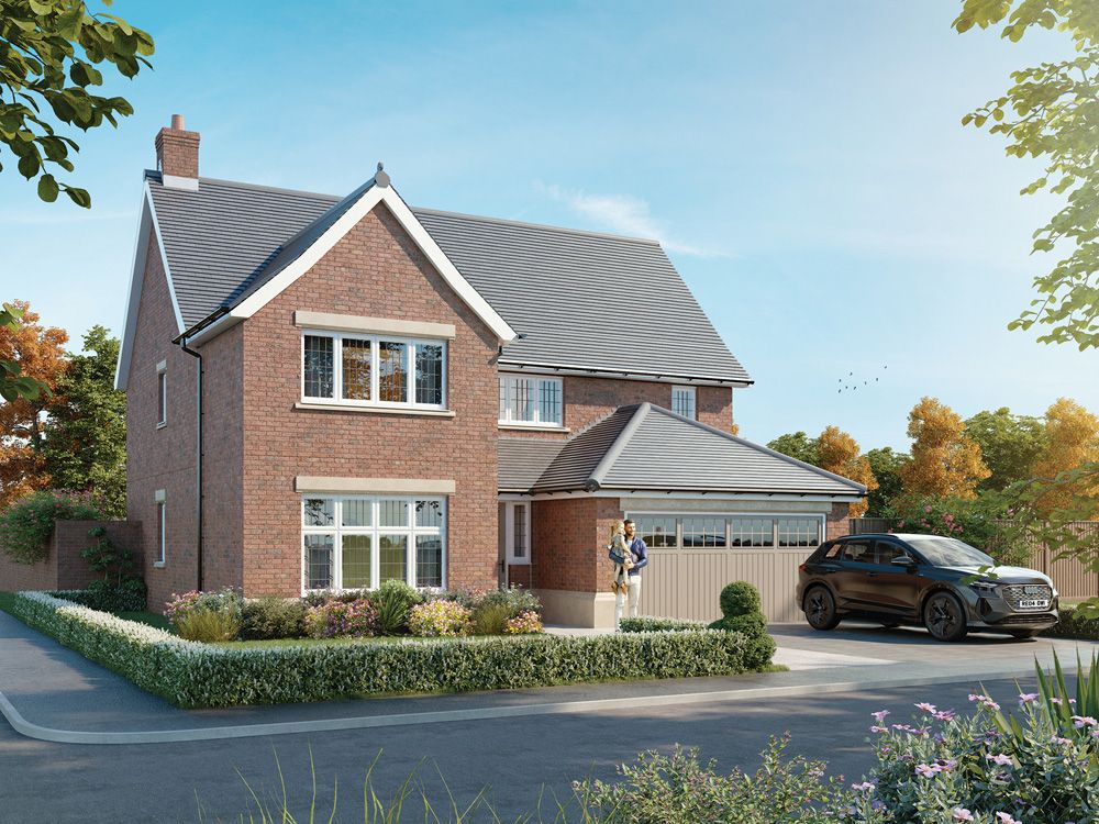 4 bed detached house for sale"Buglawton" at Manchester Road, Congleton CW12