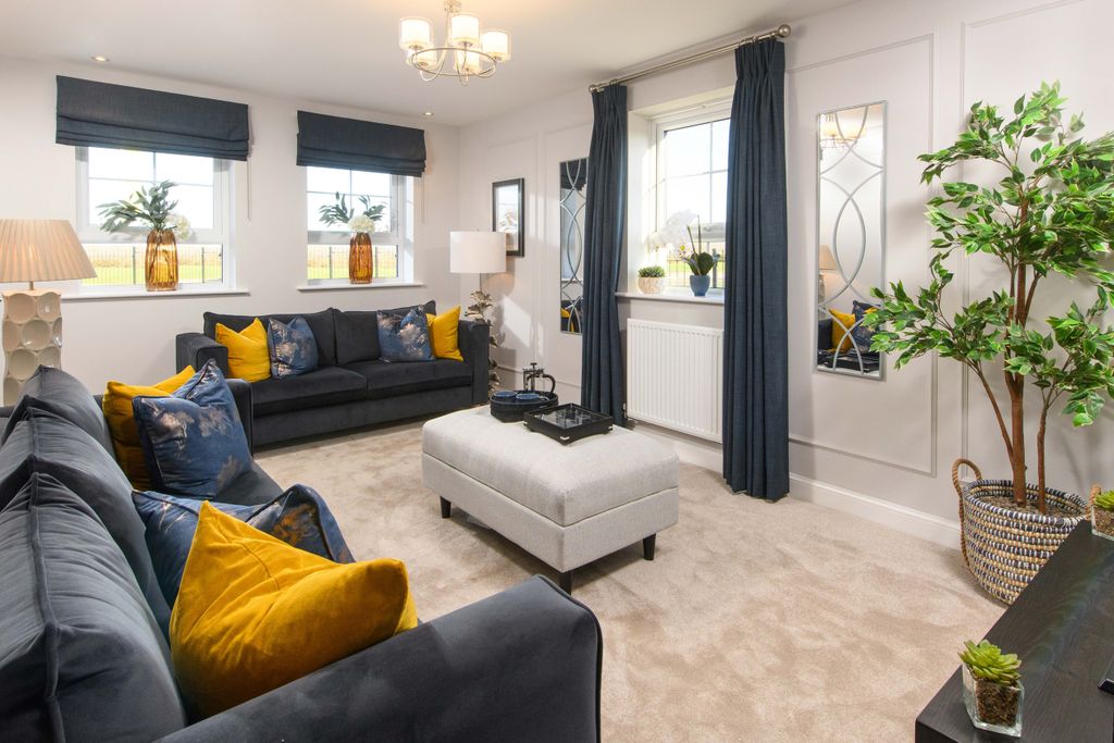 Additional image 2 of 4 bed semi-detached house for sale"Hesketh" at Tansy Road, Priors Hall Park, Corby NN17