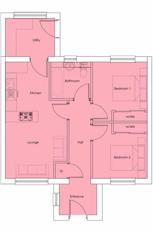 Additional image 3 of End terrace house for saleKirkland Crescent, Dalry KA24
