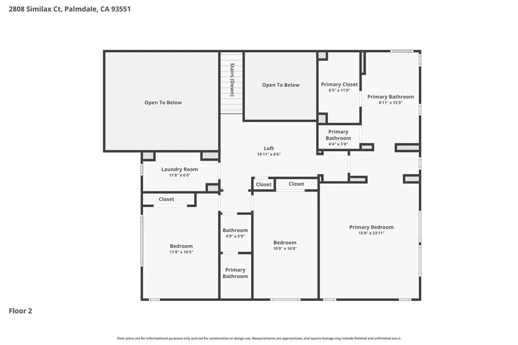 2808 Similax Court, Palmdale, CA 93551