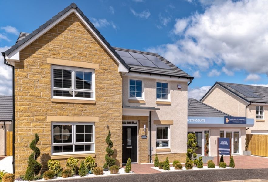 4 bed detached house for sale"Ballater" at Cairneyhill Road, Crossford, Dunfermline KY12