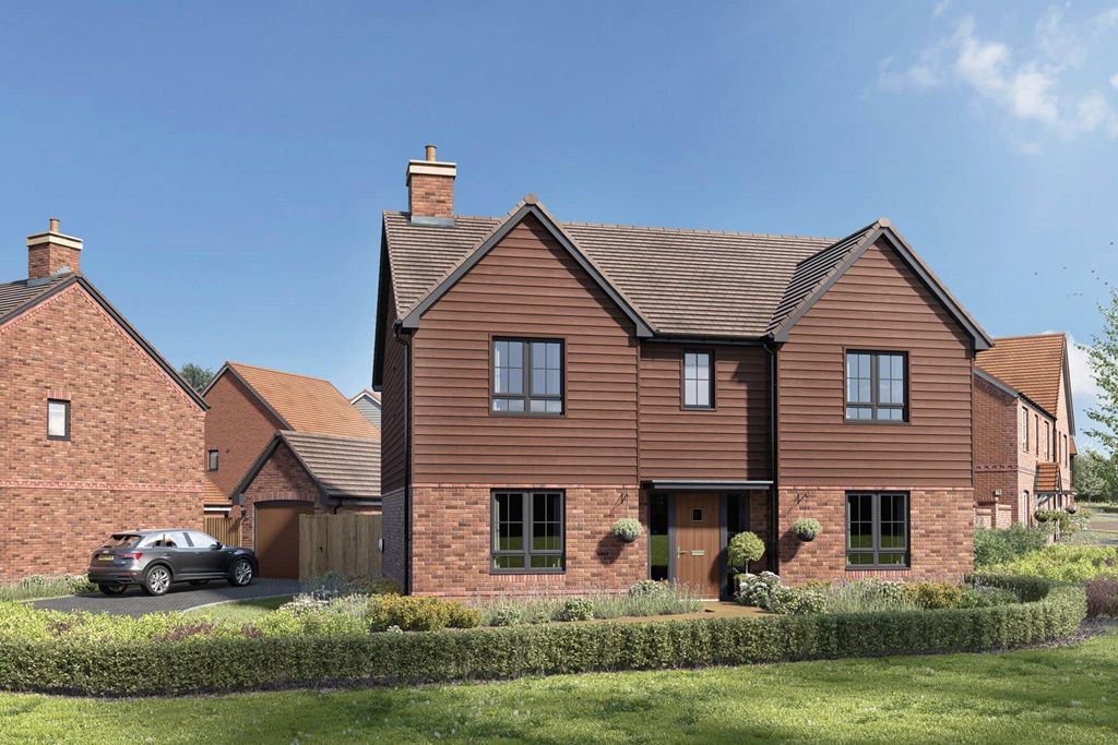 5 bed detached house for sale"The Thirlford - Plot 144" at Sondes Meadows, Westcott Road, Dorking RH4