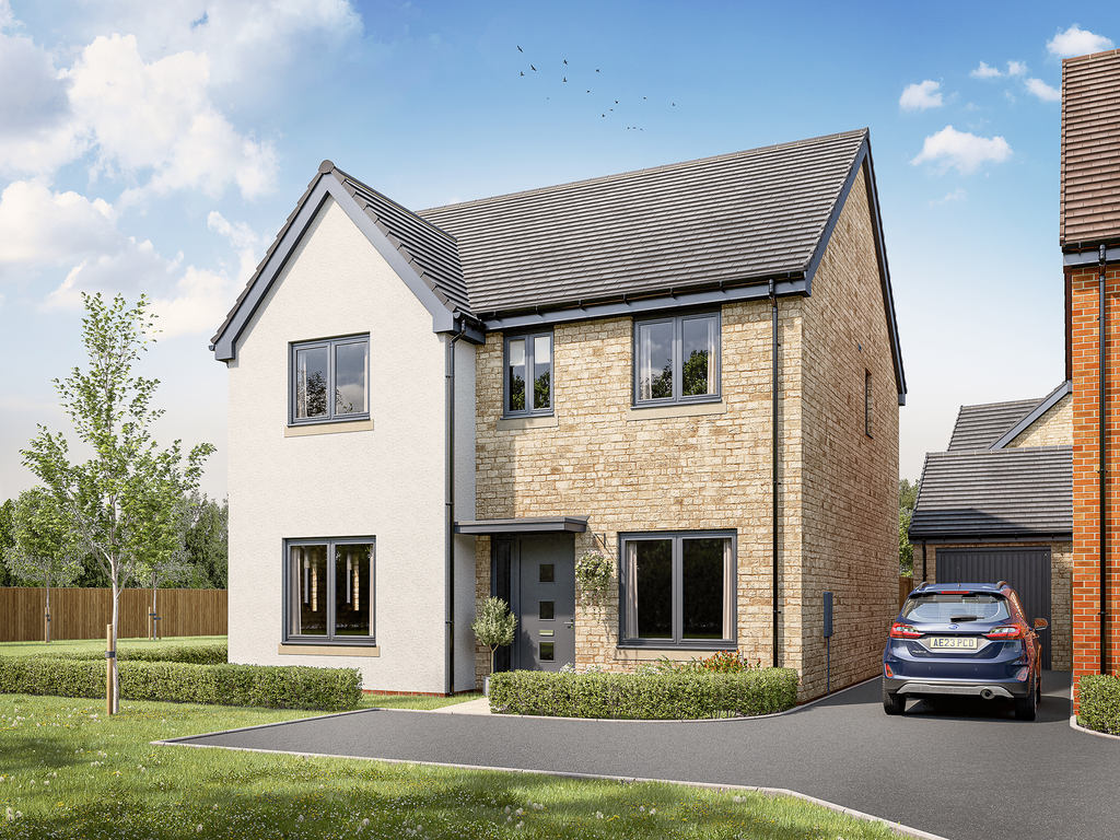 4 bed detached house for sale"The Lancombe" at Valley Park, Didcot OX11