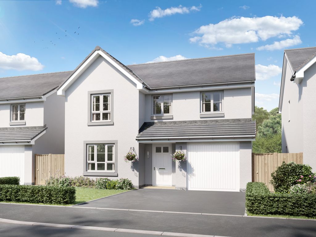 4 bed detached house for sale"Birkhill" at Cairneyhill Road, Crossford, Dunfermline KY12