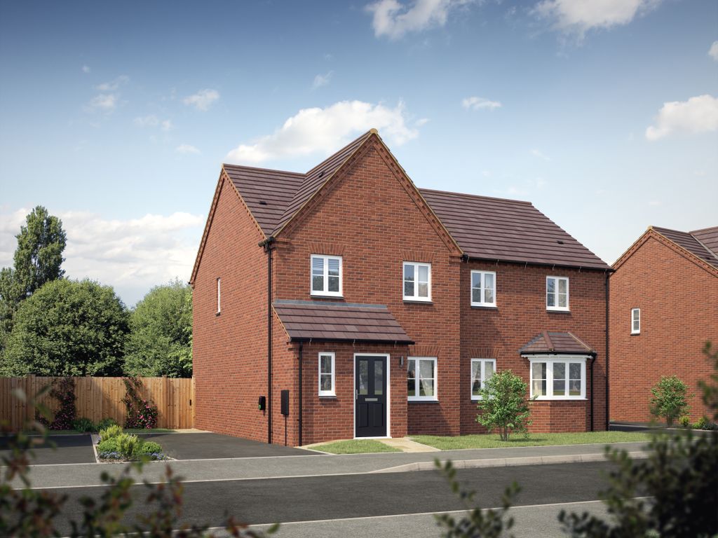 3 bed semi-detached house for sale"The Berwick", Mccreadie Drive, Ellesmere SY12