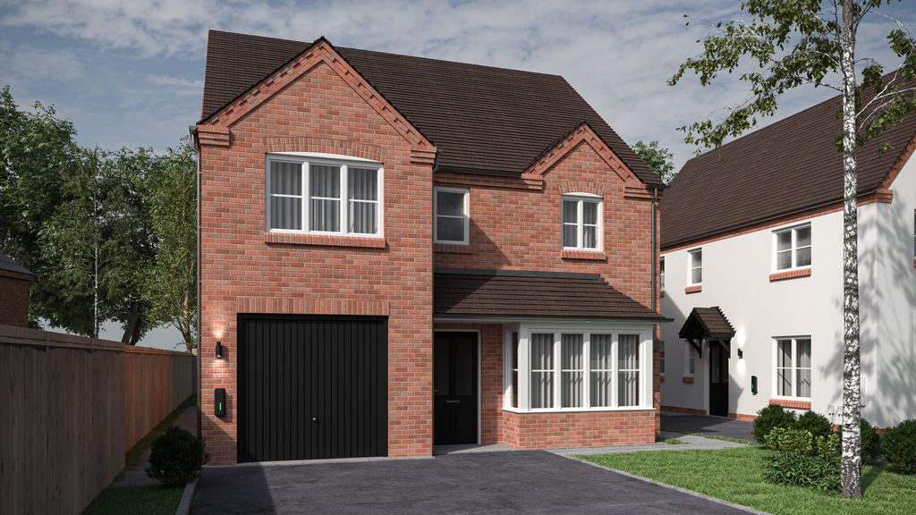 4 bed detached house for sale"The Rednal", Mccreadie Drive, Ellesmere SY12