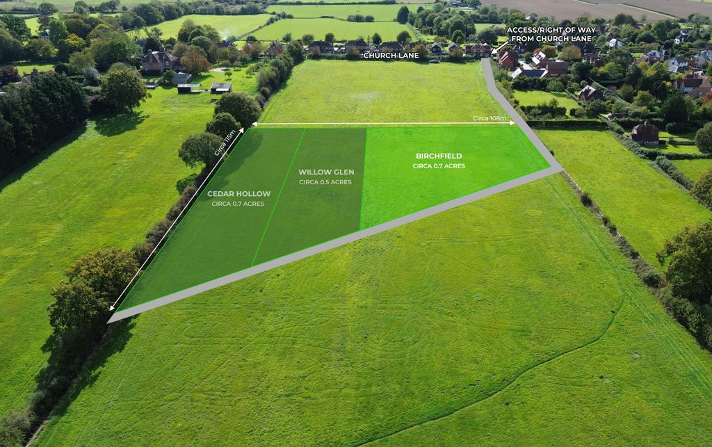 Land for saleBirchfield, Church Lane, Ripe, Lewes, East Sussex BN8