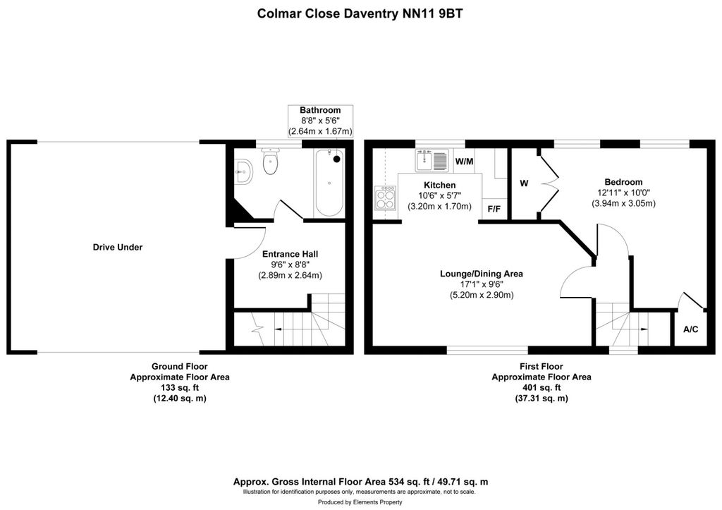 1 bed flat for saleColmar Close, Daventry, Northants NN11 photo 3