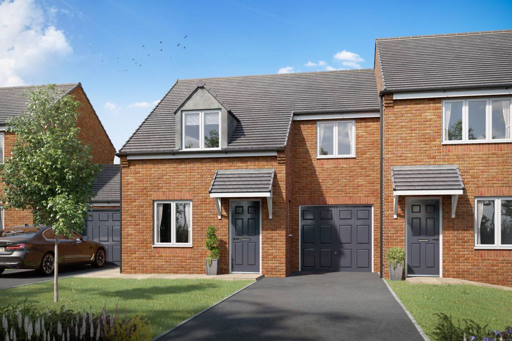 3 bed semi-detached house for sale"Woodford" at Curlew Way, Ferryhill, County Durham DL17