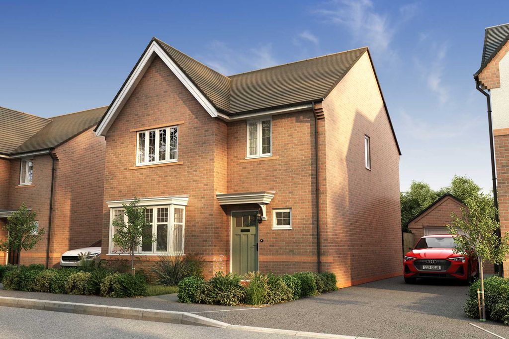 3 bed detached house for sale"The Wixham" at Cheltenham Road, Evesham WR11