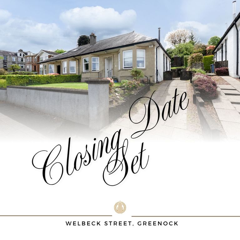 2 bed semi-detached bungalow for saleWelbeck Street, Greenock PA16