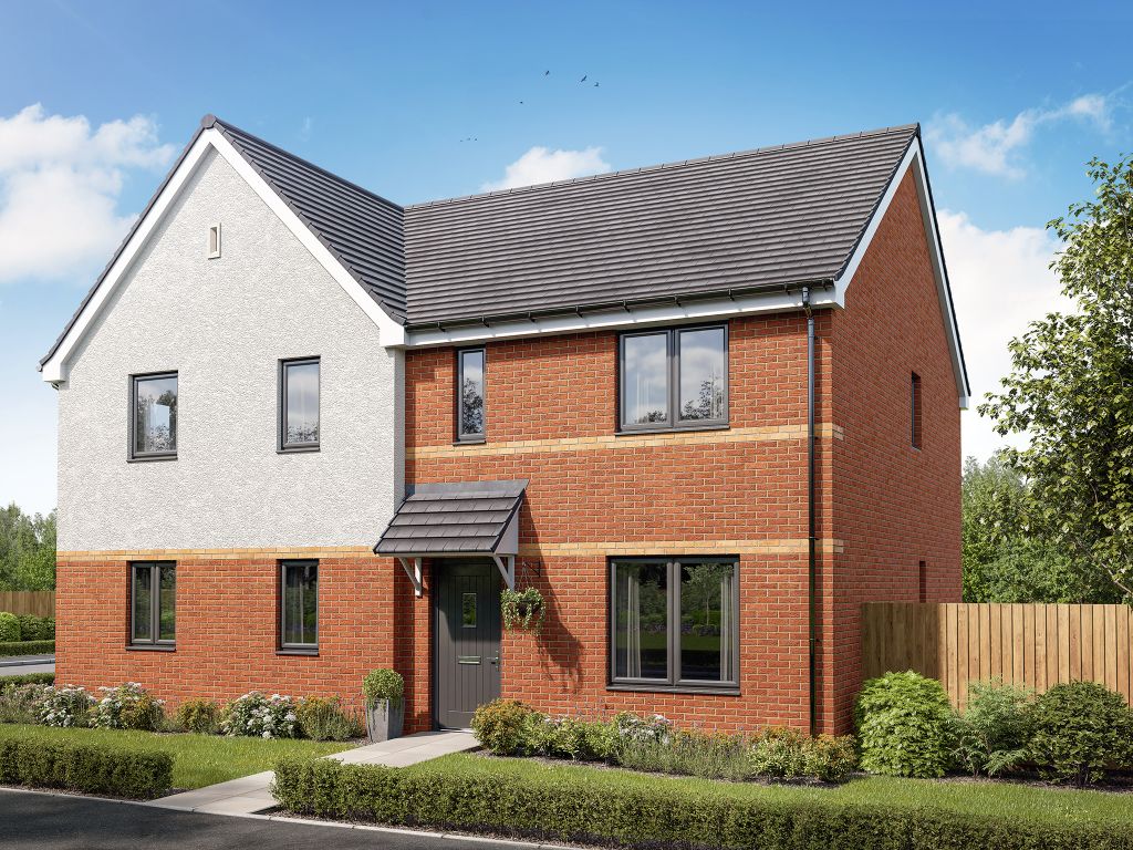 3 bed end terrace house for sale"The Galloway" at Stone Barton Road, Tithebarn, Exeter EX1
