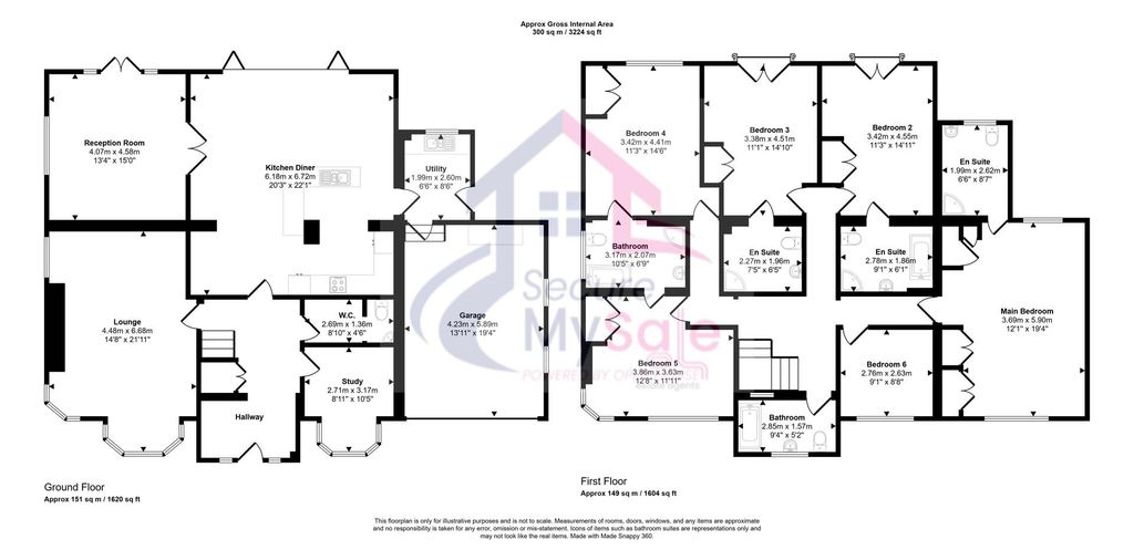 Additional image 21 of 6 bed detached house for saleManthorpe Road, Grantham NG31