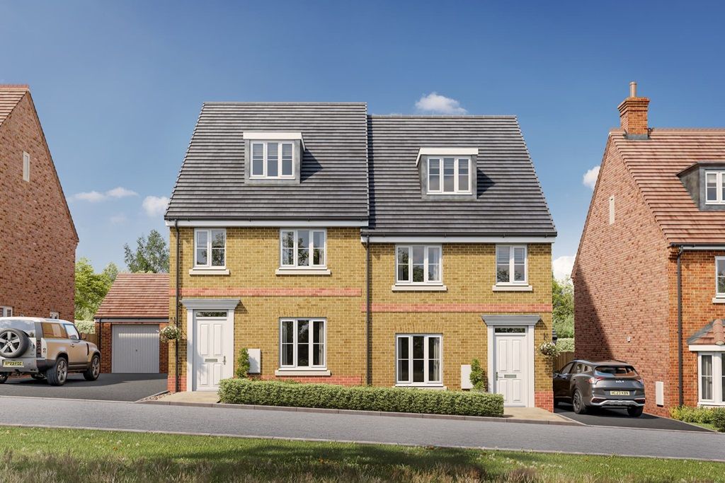 Additional image 2 of 4 bed semi-detached house for sale"The Elliston - Plot 250" at High Leigh Garden Village, Schofield Way, Hoddesdon EN11