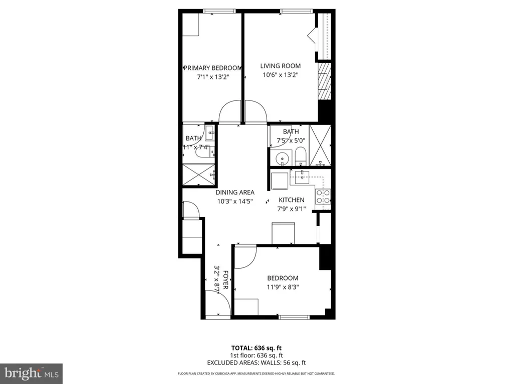 1225 Spruce Street Unit 3F, Philadelphia, PA 19107