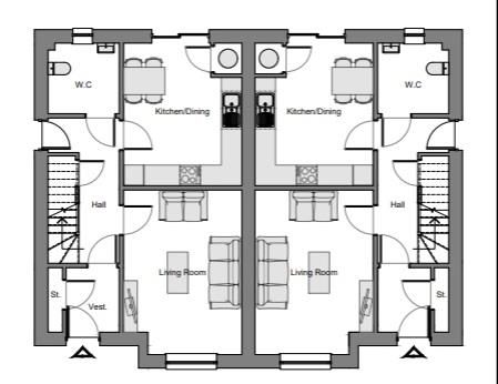 Additional image 7 of 3 bed semi-detached house for salePlot 3, Bowmont Street, Kelso TD5
