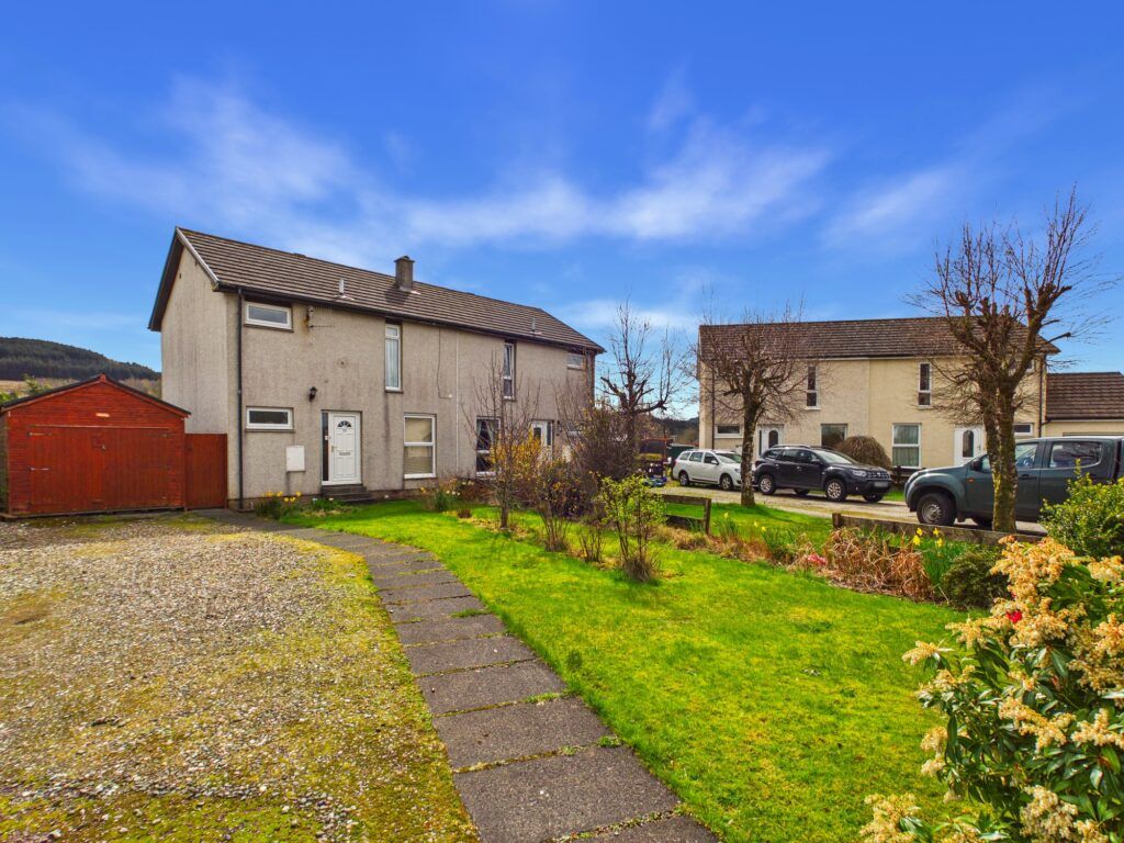 3 bed semi-detached house for sale12 Dalriada Place, Kilmichael Glassary, By Lochgilphead, Argyll PA31