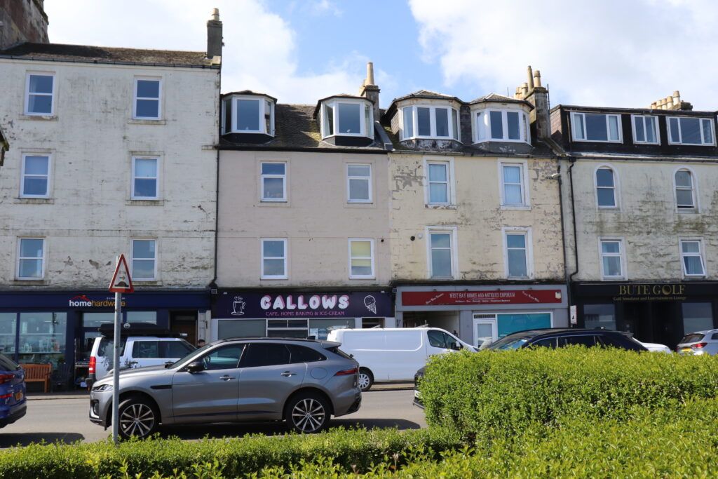 1 bed flat for saleFlat 3, 21 Argyle Street, Rothesay PA20