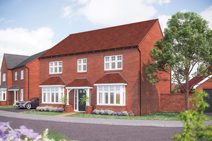5 bed detached house for sale"The Lime" at Glasshouse Lane, Kenilworth CV8