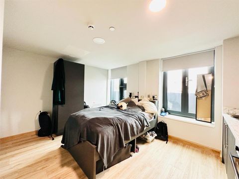 Fourth Floor Apartment, Felix Apartments, Nottingham NG1, Studio to rent