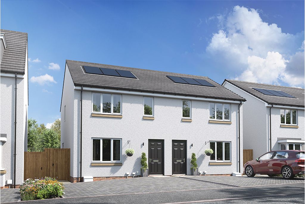 3 bed semi-detached house for sale"The Innis" at Old Glasgow Road, Kilwinning KA13