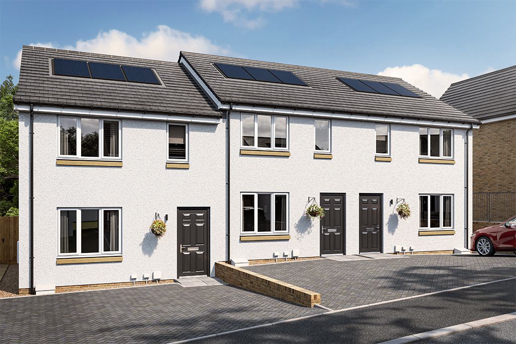 2 bed terraced house for sale"The Cramond" at Newhouse Drive, Kilbirnie KA25