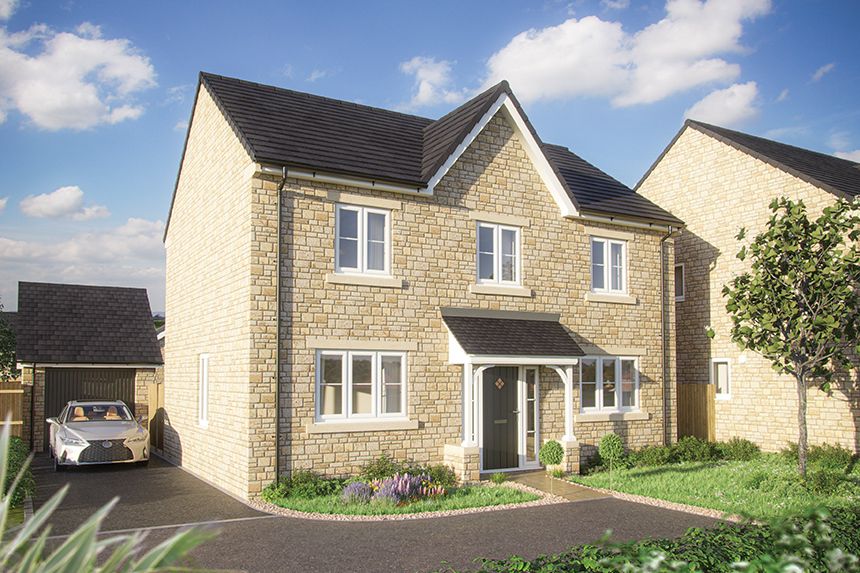 4 bed detached house for sale"Chestnut" at Swallowtail Way, Knaresborough HG5
