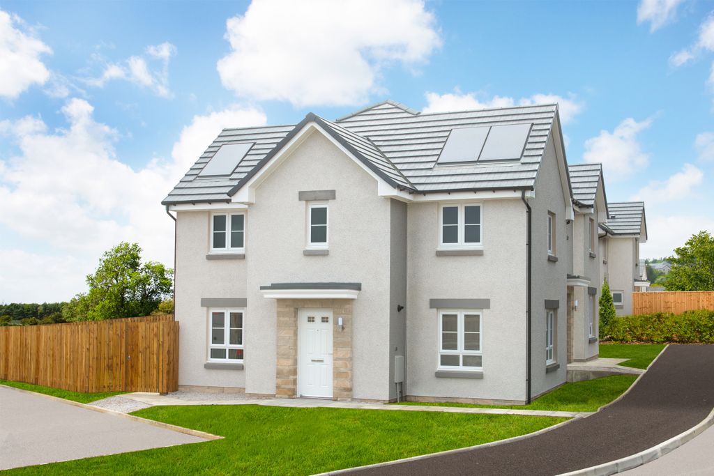 3 bed end terrace house for sale"Abergeldie" at 100 Oldmeldrum Road, Inverurie AB51