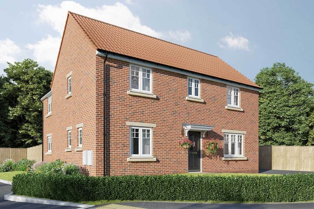 4 bed detached house for sale"Kempthorne" at Swallowtail Way, Knaresborough HG5
