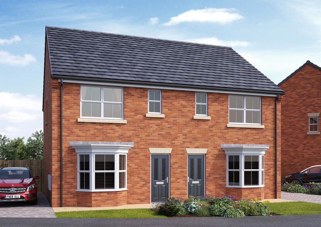 3 bed semi-detached house for saleThe Barlow, Lindofen View, Habrough Road, Immingham DN40