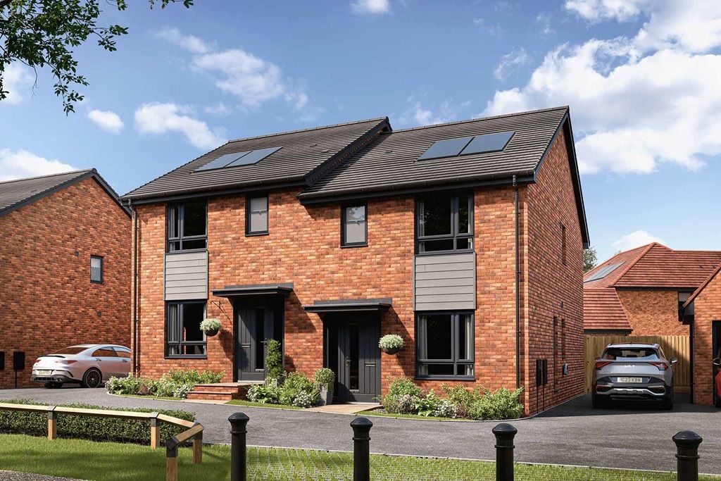 Additional image 2 of 3 bed semi-detached house for sale"The Brambleford - Plot 5" at Woven Oaks, Comberton Road, Kidderminster DY10