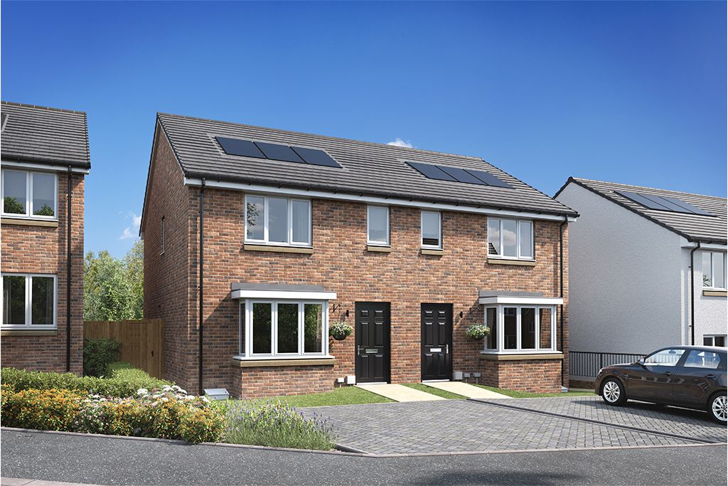 3 bed semi-detached house for sale"The Kilda" at Old Glasgow Road, Kilwinning KA13