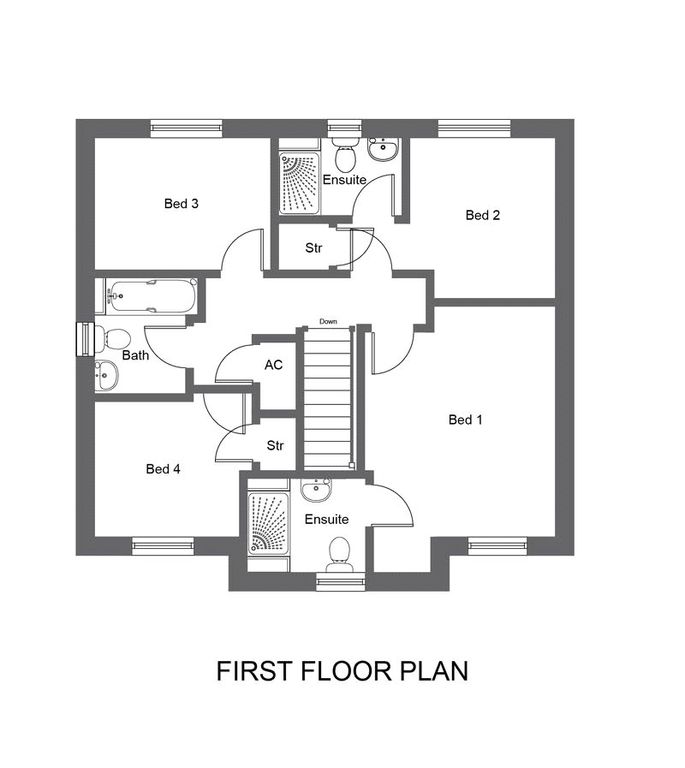 Additional image 4 of 4 bed detached house for sale11, Gerddi Rhosyn, Station Road, Kilgetty SA68