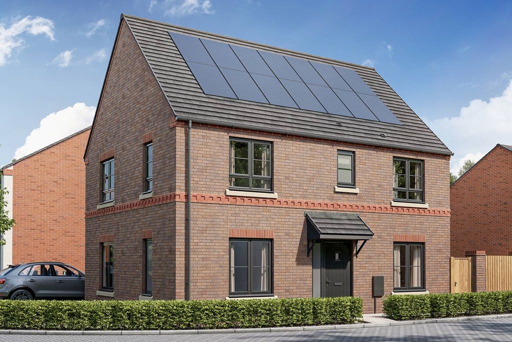 4 bed detached house for sale"The Plumdale - Plot 94" at Millstream Meadows, Booth Lane, Middlewich CW10