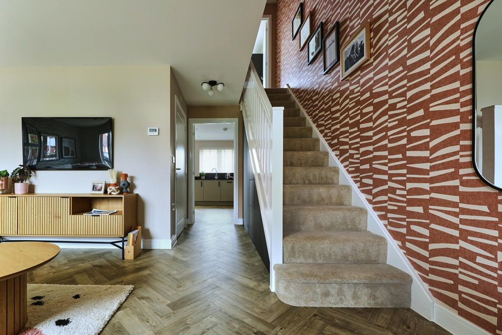 3 bed end terrace house for sale"The Eynsford - Plot 86" at Millstream Meadows, Booth Lane, Middlewich CW10 photo 3