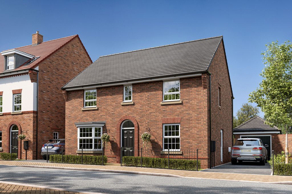 4 bed detached house for sale"Lynford" at Peter Destapleigh Way, Stapeley, Nantwich CW5