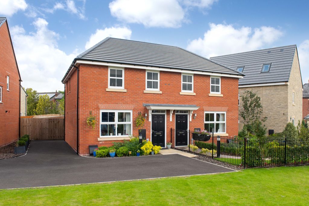 3 bed semi-detached house for sale"Archford" at Peter Destapleigh Way, Stapeley, Nantwich CW5