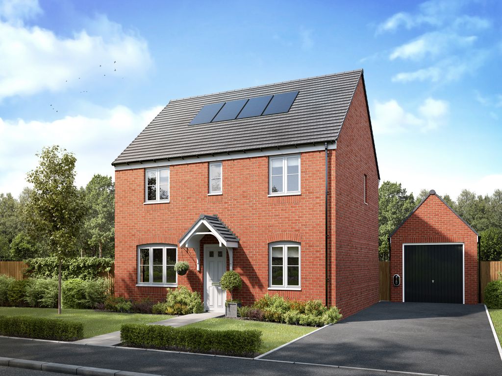 4 bed detached house for sale"The Coniston" at Compass Point, Northampton Road, Market Harborough LE16