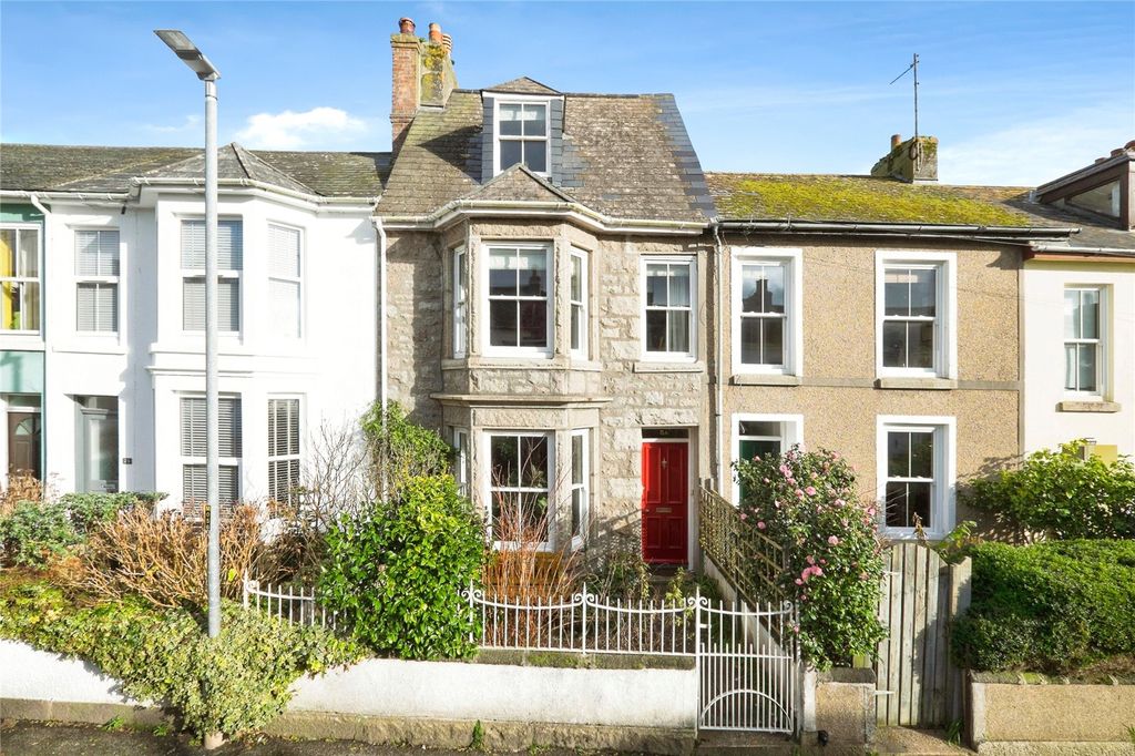 4 bed terraced house for saleRedinnick Terrace, Penzance, Cornwall TR18