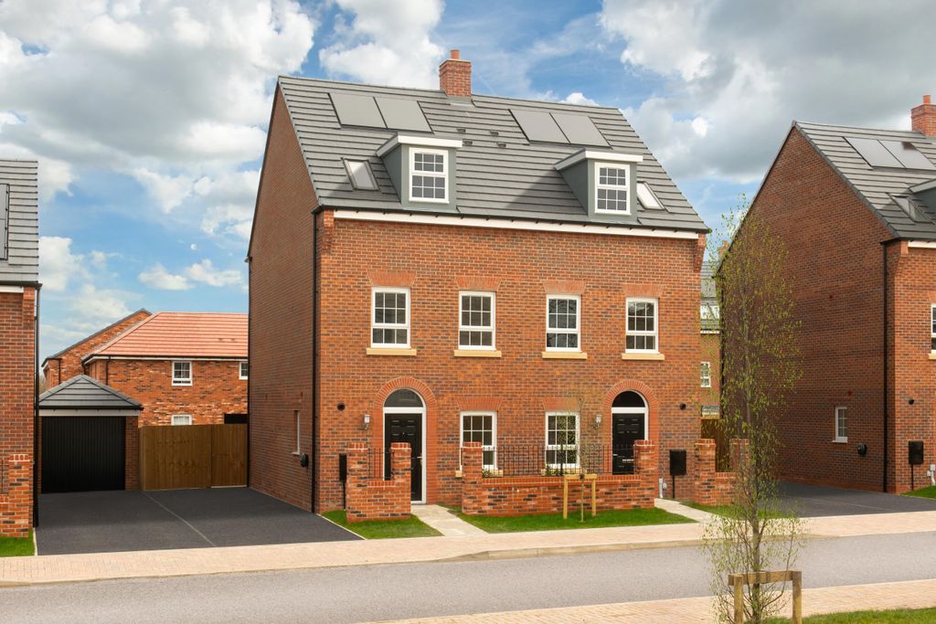 3 bed semi-detached house for sale"Langstone" at Peter Destapleigh Way, Stapeley, Nantwich CW5