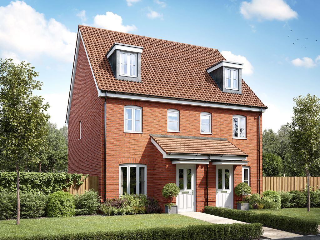 3 bed semi-detached house for sale"The Saunton" at Abbey Road, Leiston IP16
