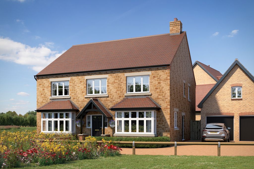 6 bed detached house for sale"The Oak" at Watermill Way, Northampton NN4