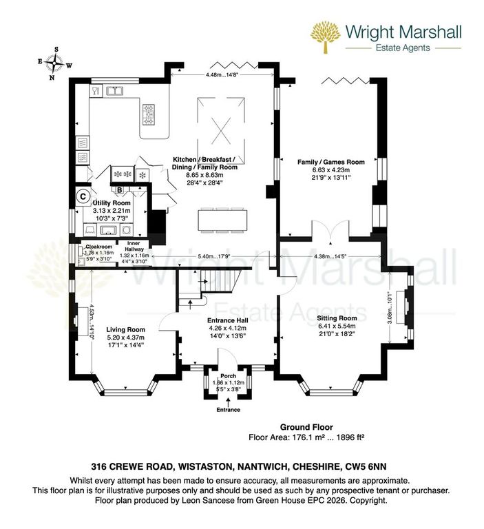 Additional image 52 of 6 bed detached house for saleCrewe Road, Nantwich, Cheshire CW5